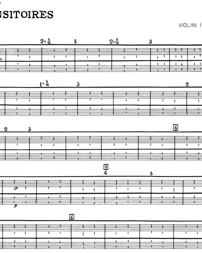 Violin 1 XI-XII