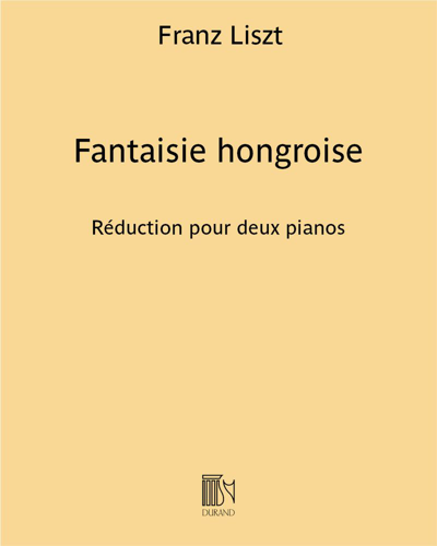 Fantaisie Hongroise - Réduction pour deux pianos