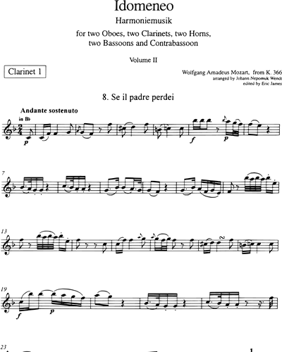 Clarinet 1 in Bb & C