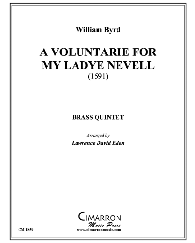 A Voluntarie for my Ladye Nevell