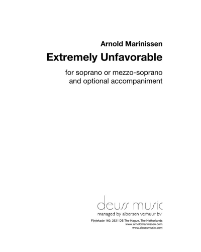 Extremely Unfavorable