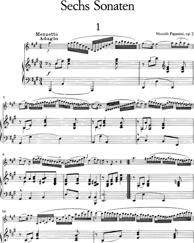 6 Sonatas, op. 2