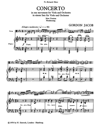 Viola Concerto No. 1 in C minor