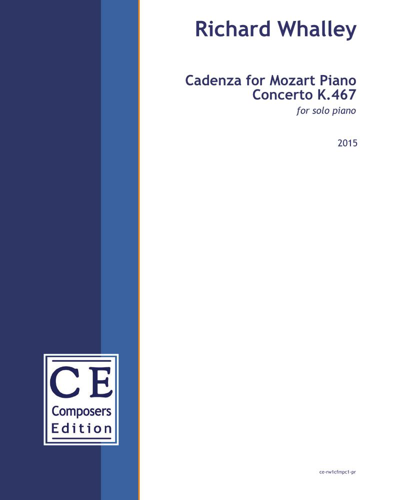 Cadenza for Mozart Piano Concerto K.467