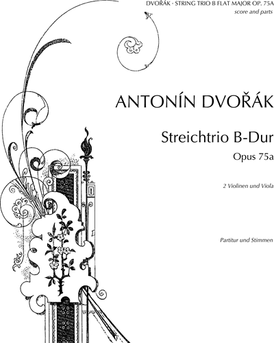 String Trio in B-flat, op. 75a