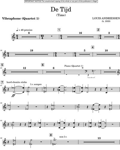 [Quartet 1] Vibraphone