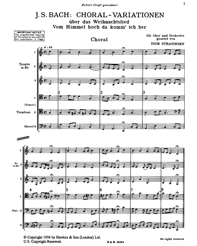 Chorale Variations