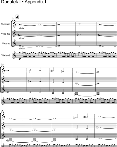 Violin 1 Appendix