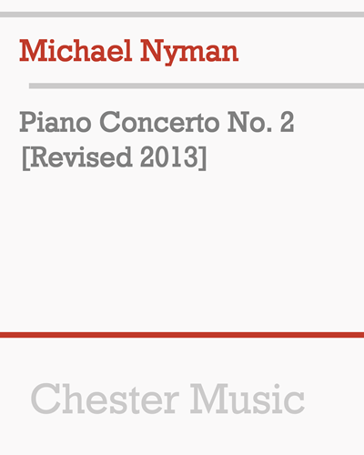 Piano Concerto No. 2 [Revised 2013]