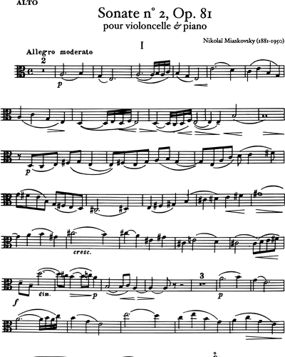 Sonate No° 2 Op. 81
