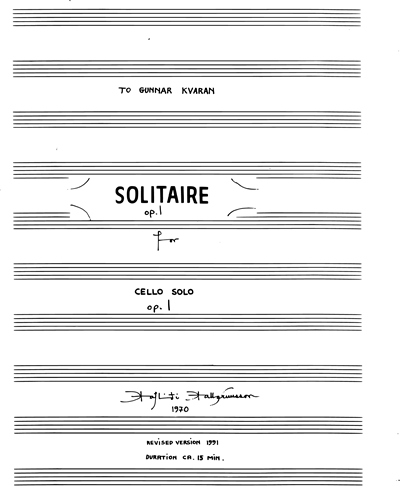Solitaire [1991 Version]