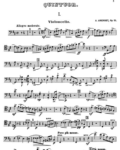 Quintett Op. 51