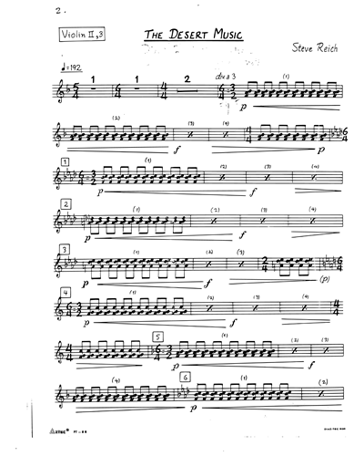 Violin 2 - 3