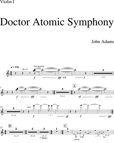 Doctor Atomic Symphony