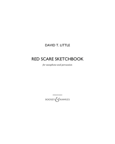 Red Scare Sketchbook