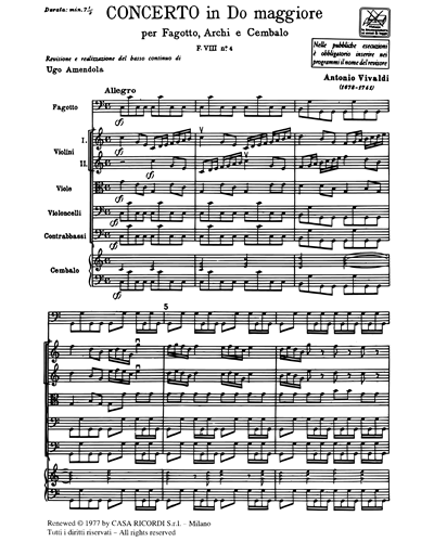 Concerto in C major, RV 474