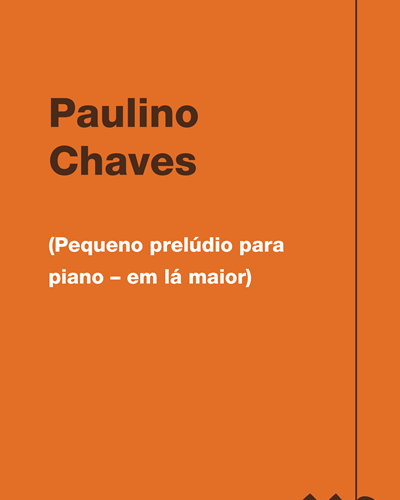 (Pequeno prelúdio para piano – em lá maior)