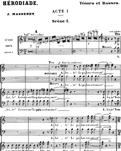 Chorus Score Tenor & Chorus Score Bass