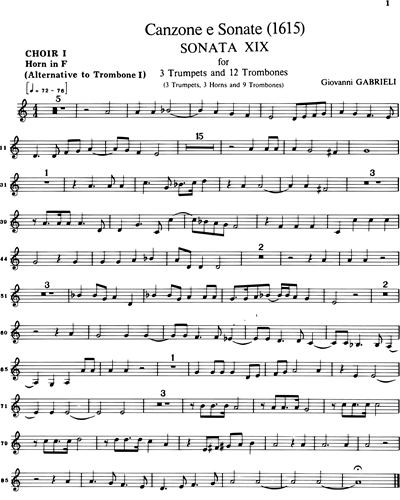 [Choir 1] Horn (Alternative)