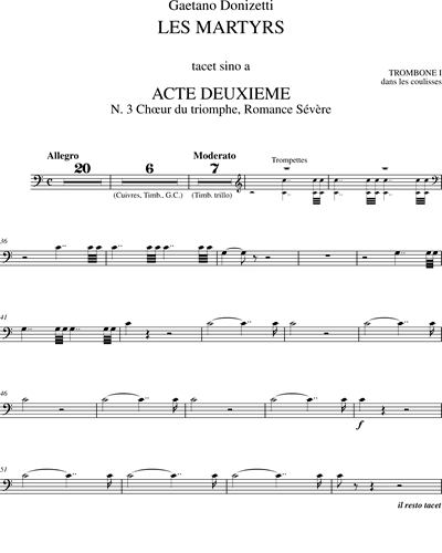 [Off-Stage] Trombone 1