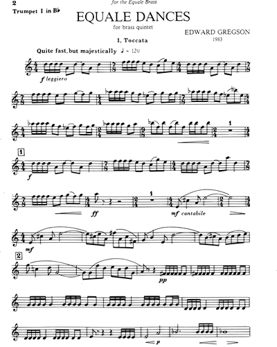 Trumpet in Bb 1/Piccolo Trumpet/Flugelhorn 1