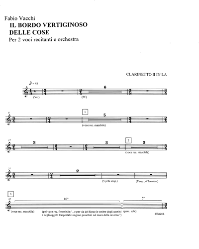 Clarinet 2 in A