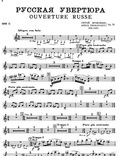 Russian Overture, op. 72