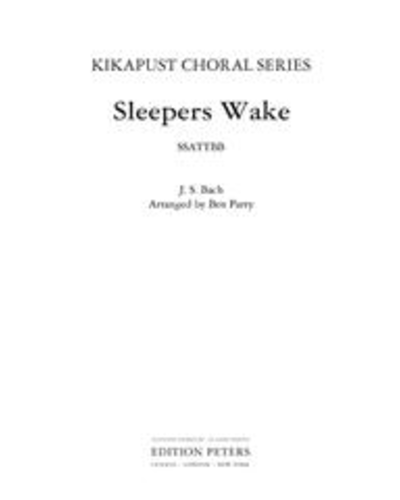 Sleepers Wake (from Cantata No. 140, BWV 140)