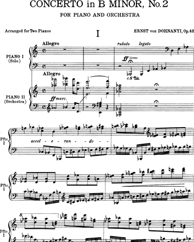 Concerto n. 2 in B minor Op. 42