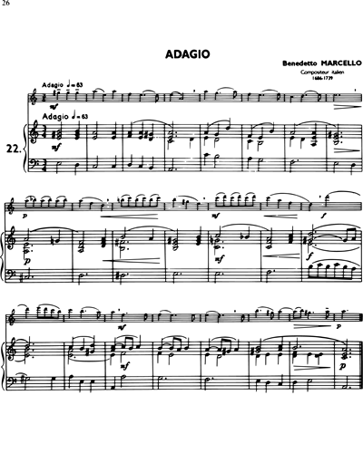 La Flûte Classique, Vol. 1: Adagio in A minor
