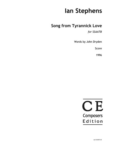 Song from Tyrannick Love