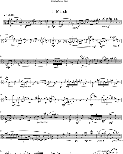 Music for Solo Viola