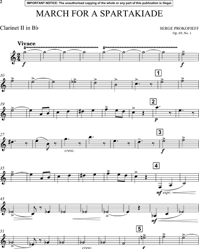 Clarinet 2 in Bb