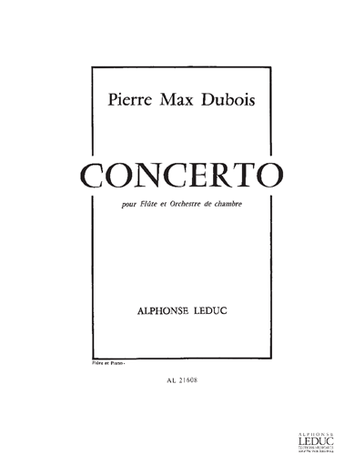 Concerto for Flute and Chamber Orchestra