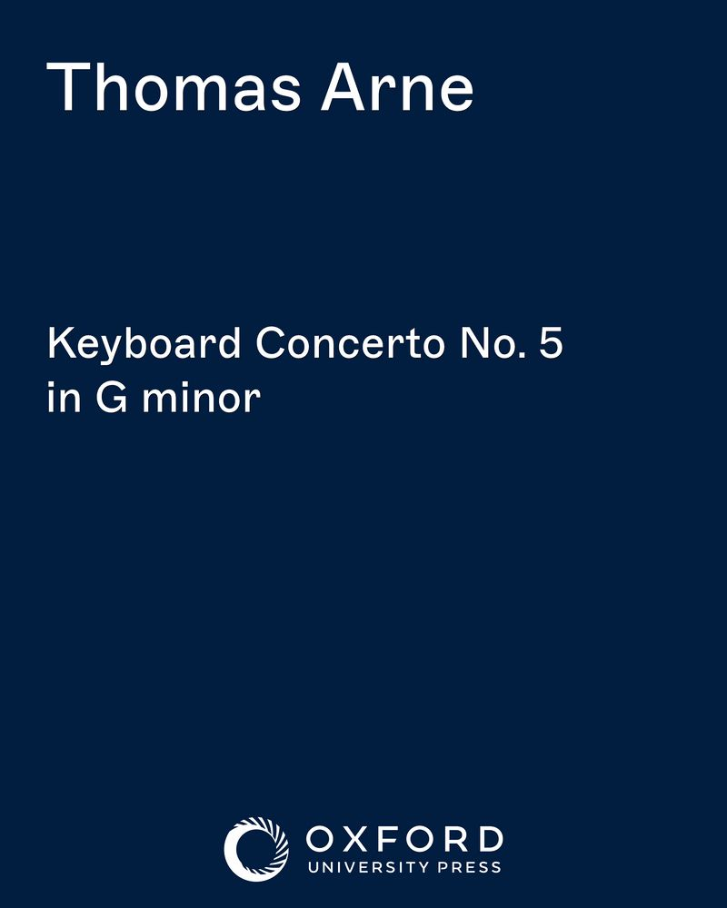Keyboard Concerto No. 5 in G minor