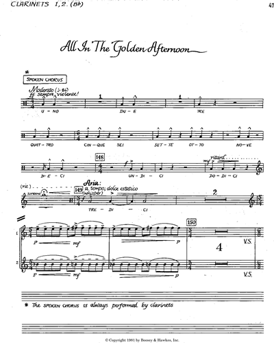 "All in the Golden Afternoon" (from Child Alice: Part II)