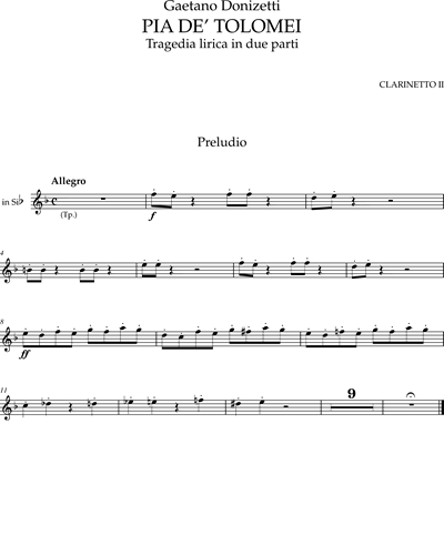 Clarinet 2 in C & Bb