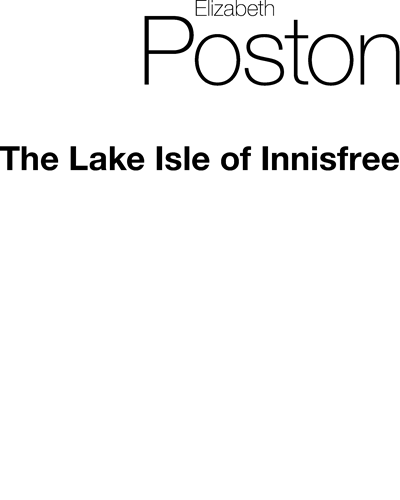 Lake Isle of Innisfree