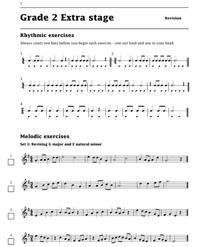 Improve Your Sight-Reading Violin: Grade 2 Extra Stage