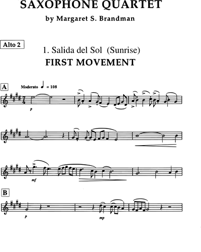 Alto Saxophone 2