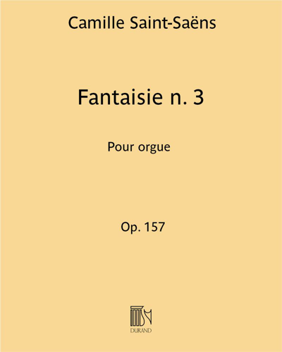 Fantaisie, op. 157 No. 3