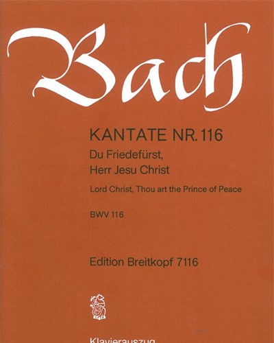 Cantata BWV 116: 'Du Friedefürst, Herr Jesu Christ'