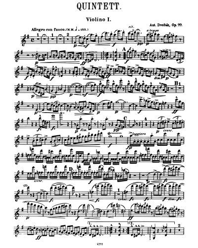 String Quintet in G, op. 77