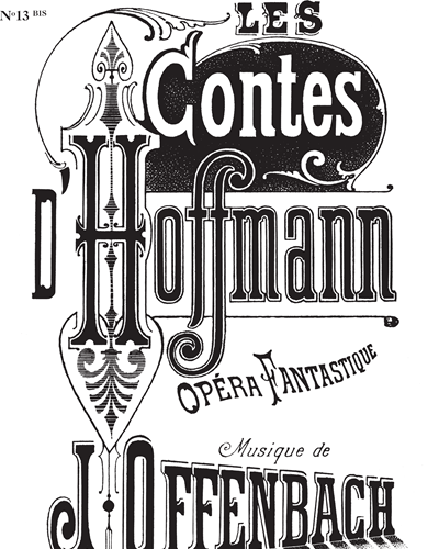 Barcarolle (No. 13bis from 'Les Contes d'Hoffmann')