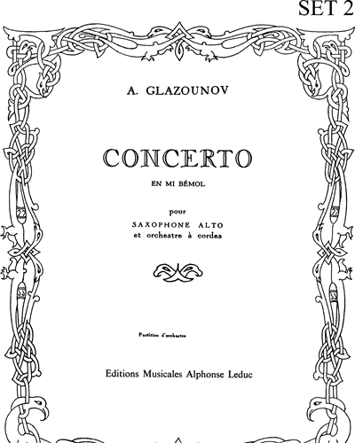 Saxophone Concerto in Eb