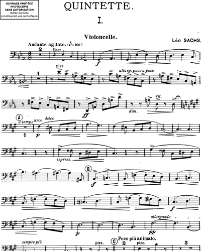 Quintette Op. 77