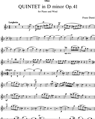 Quintett d-moll op. 41