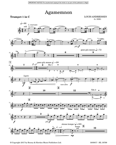 Trumpet 1 in C