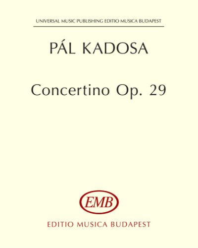 Concertino op. 29