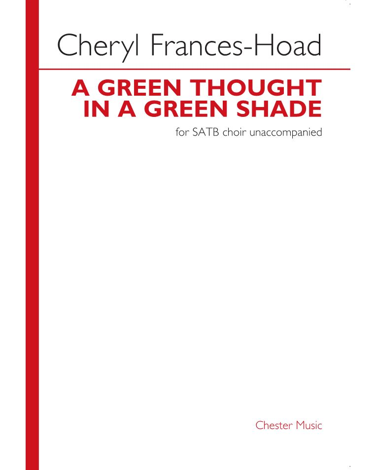 A green thought in a green shade